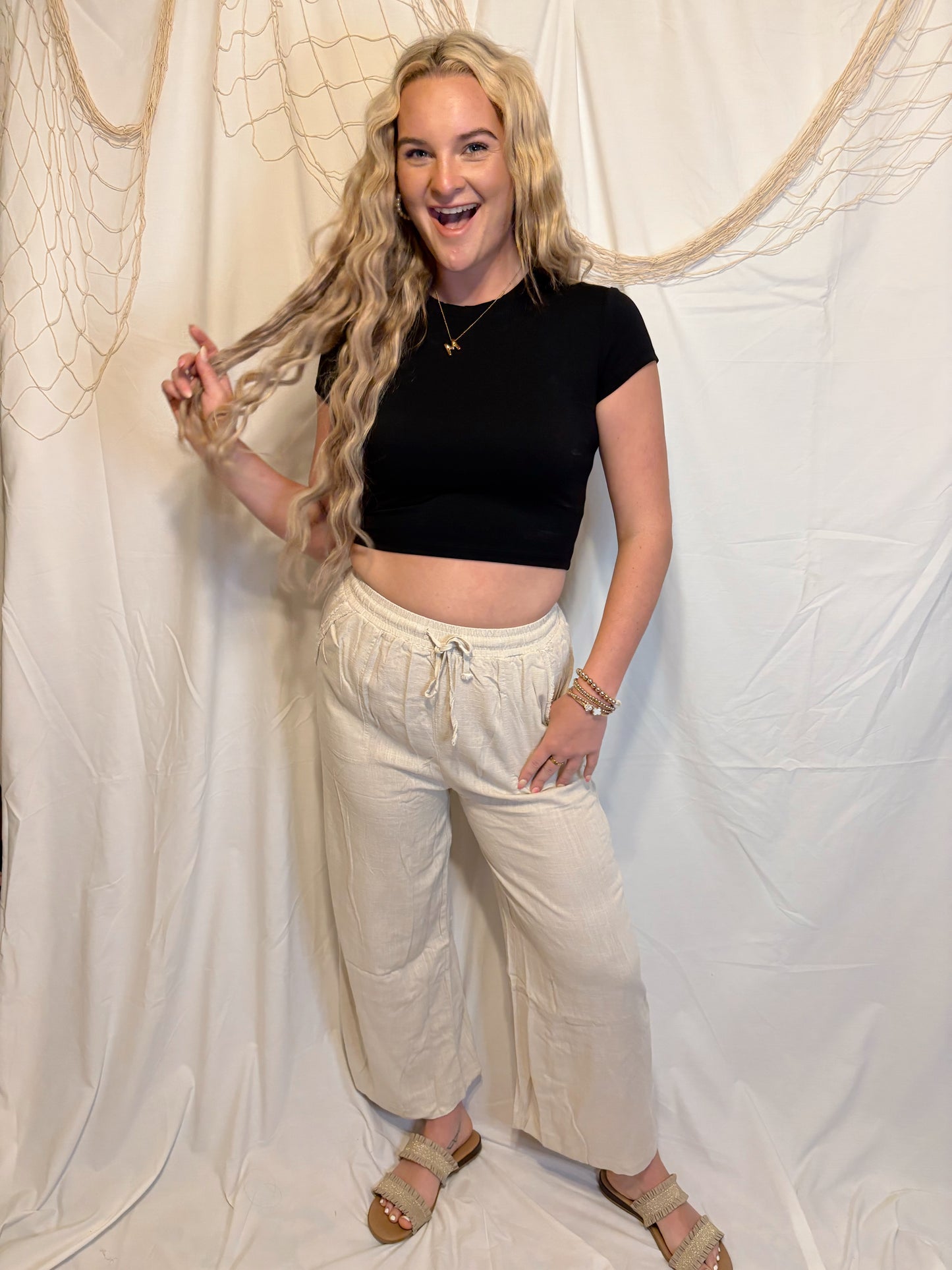 Just Beachy Linen Pants