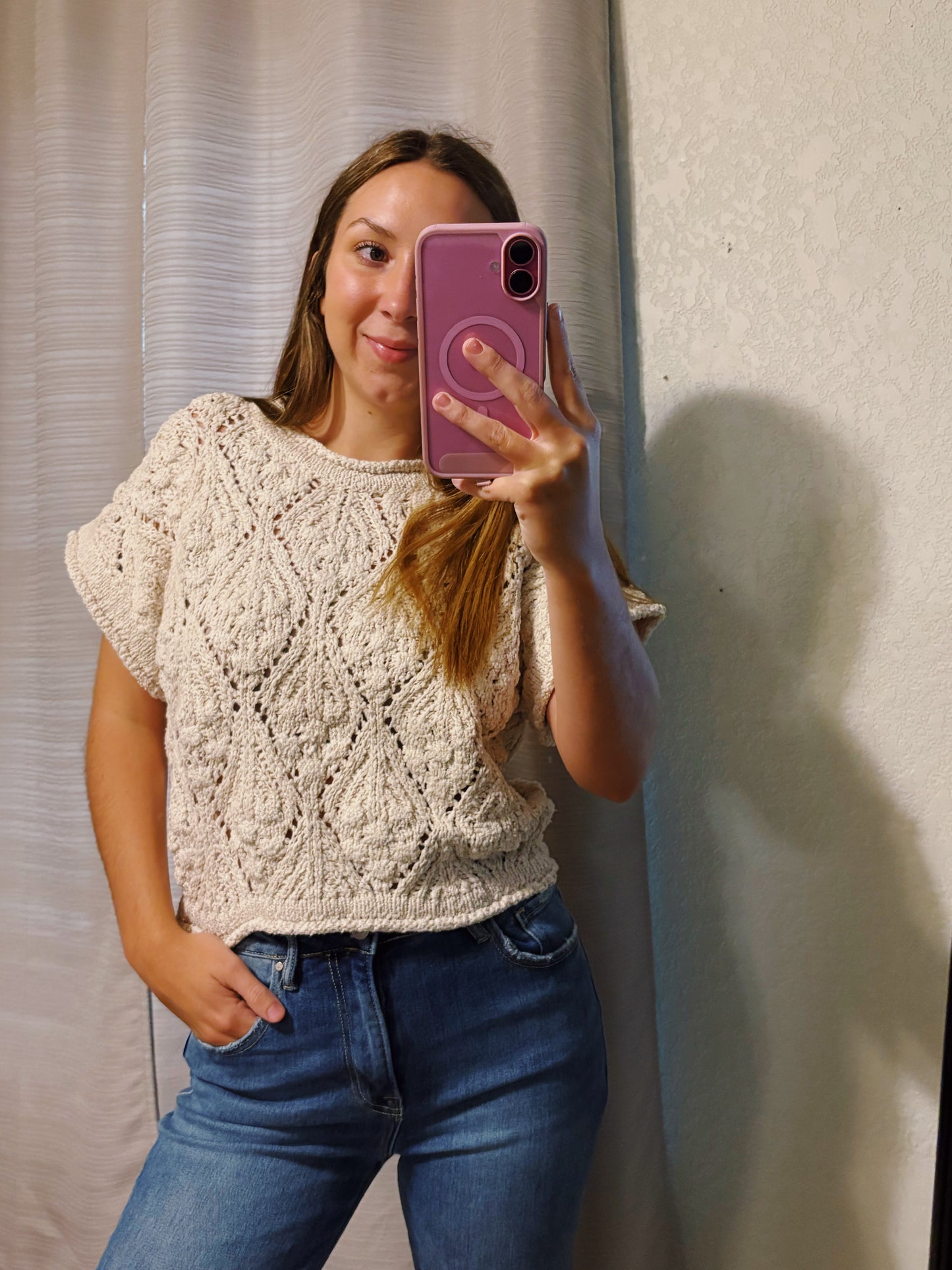 COZY KNIT SWEATER TOP