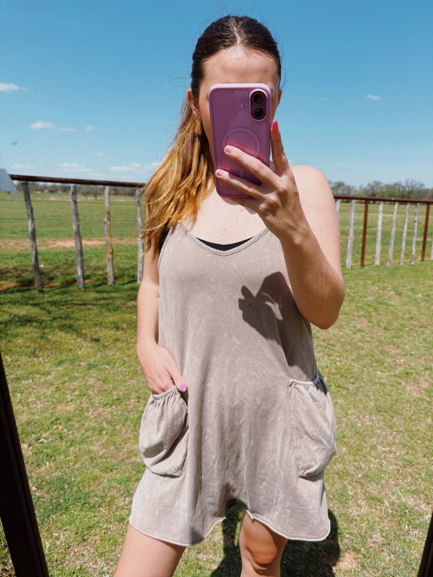 Mocha Romper