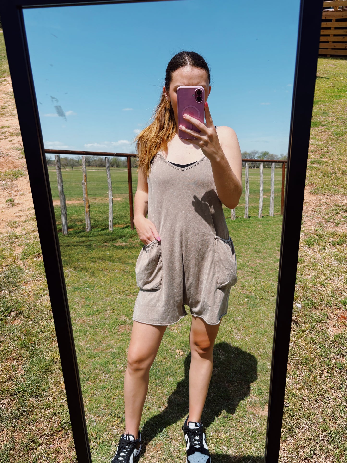 Mocha Romper