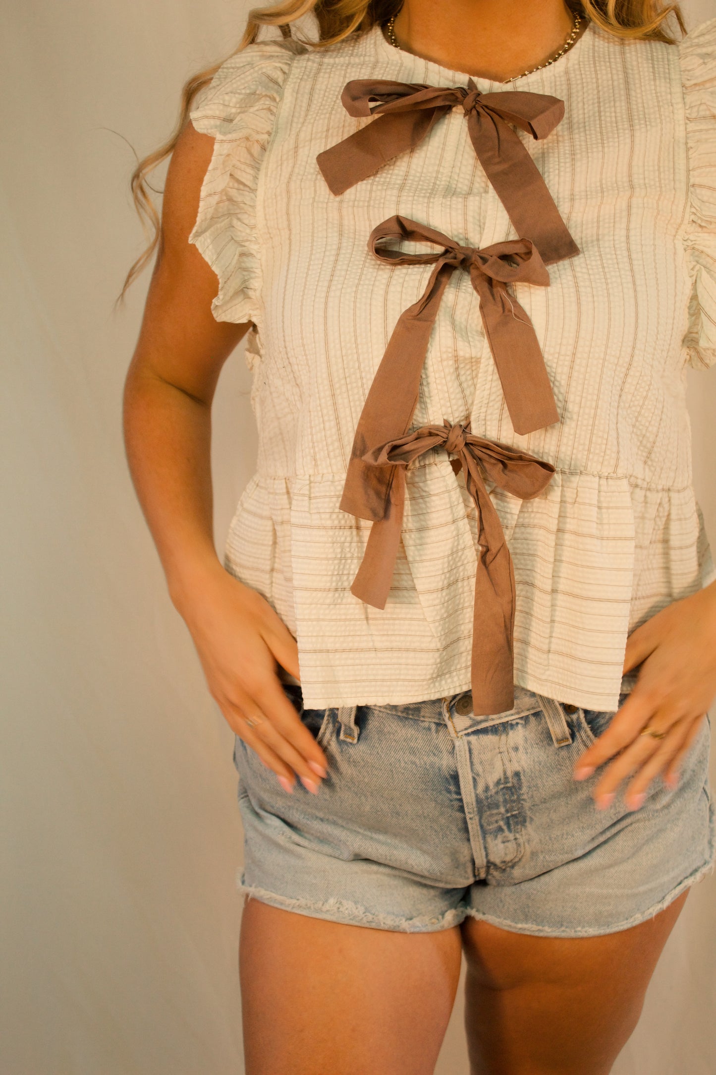 BERKLEY BOW BLOUSE