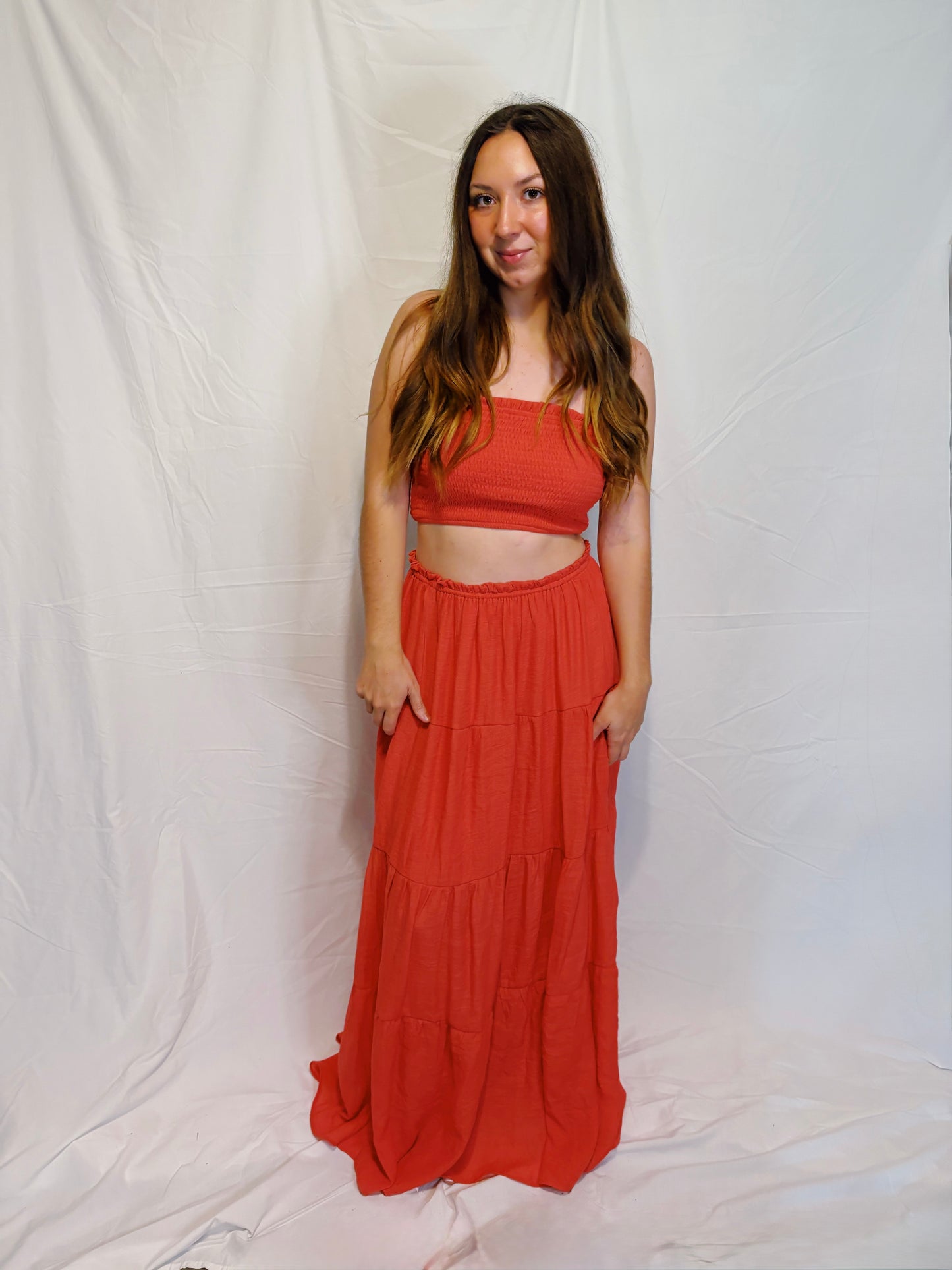 The Meredith Maxi Skirt Set
