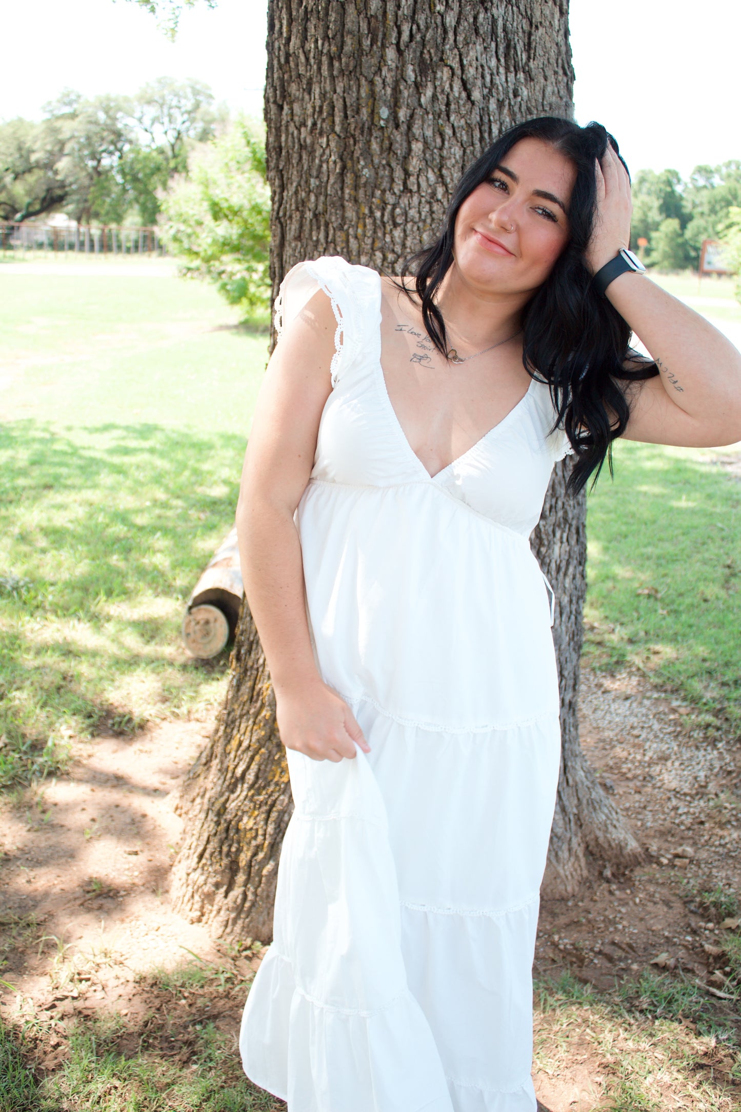 The Serenity Staple Maxi Dress