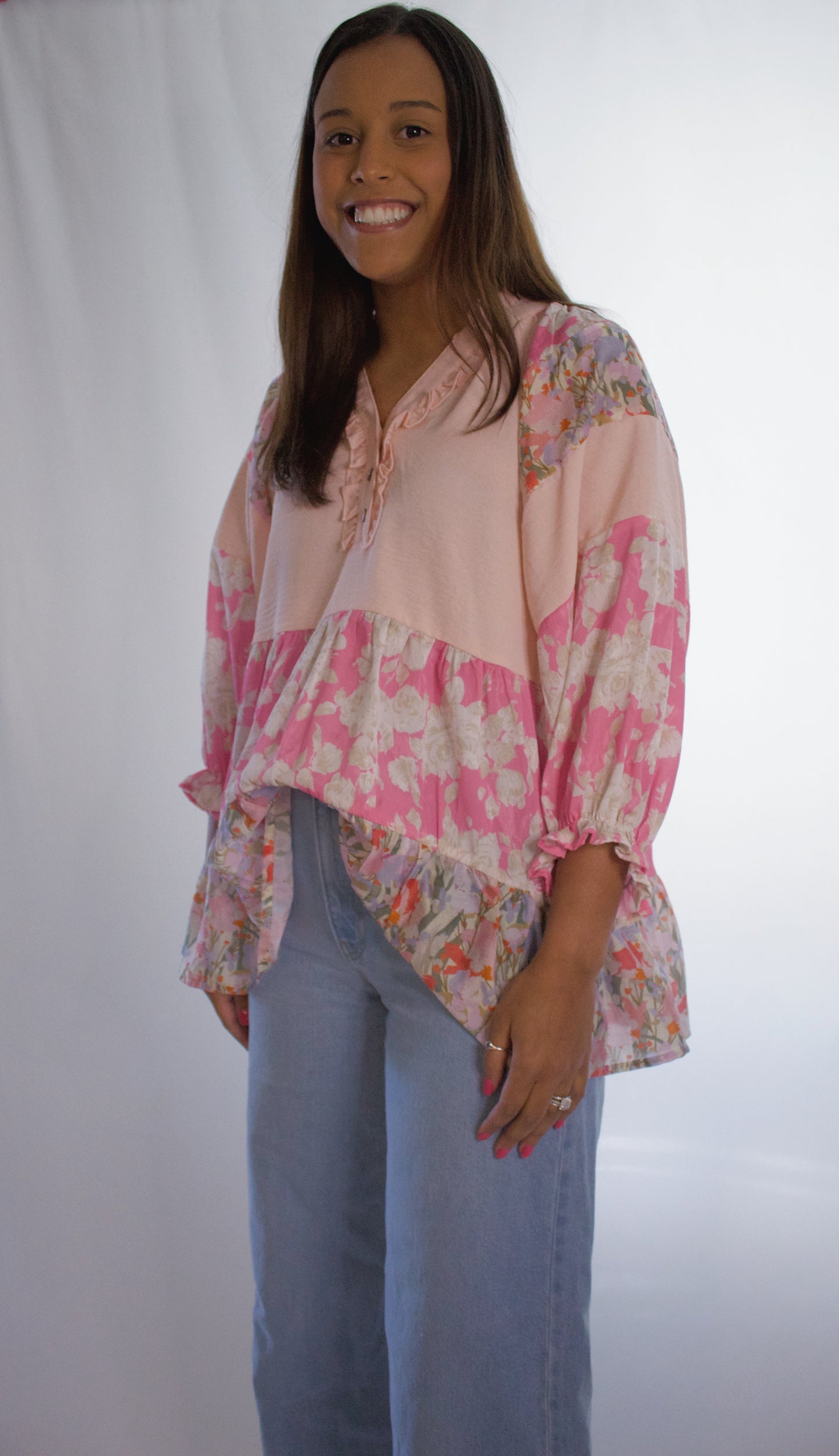 The Forever Floral Blouse