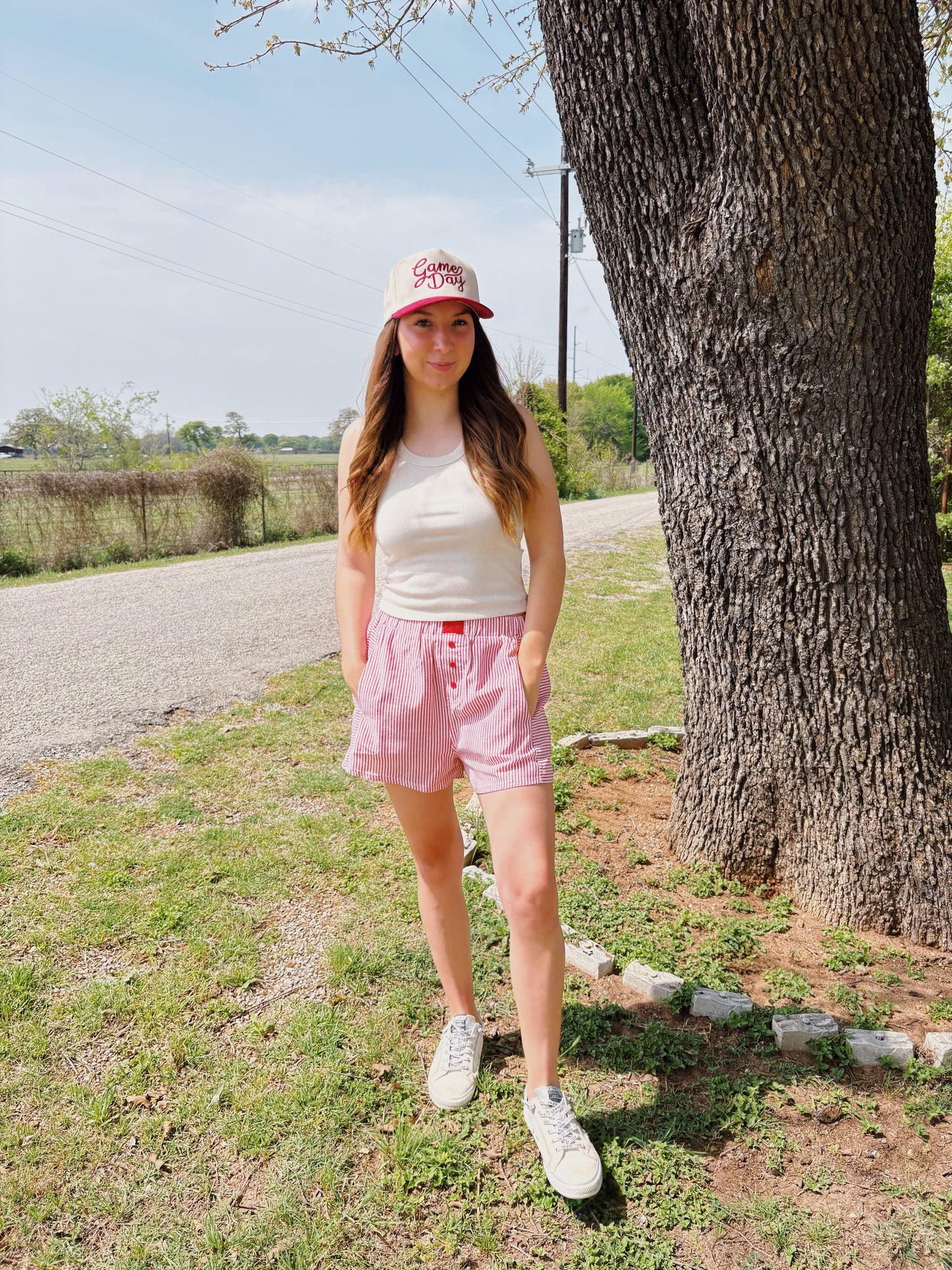 Game Day Corduroy Trucker Baseball Cap