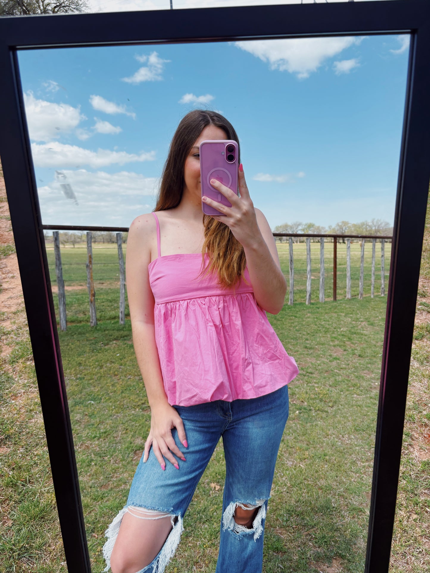 The Blake Bubble Top