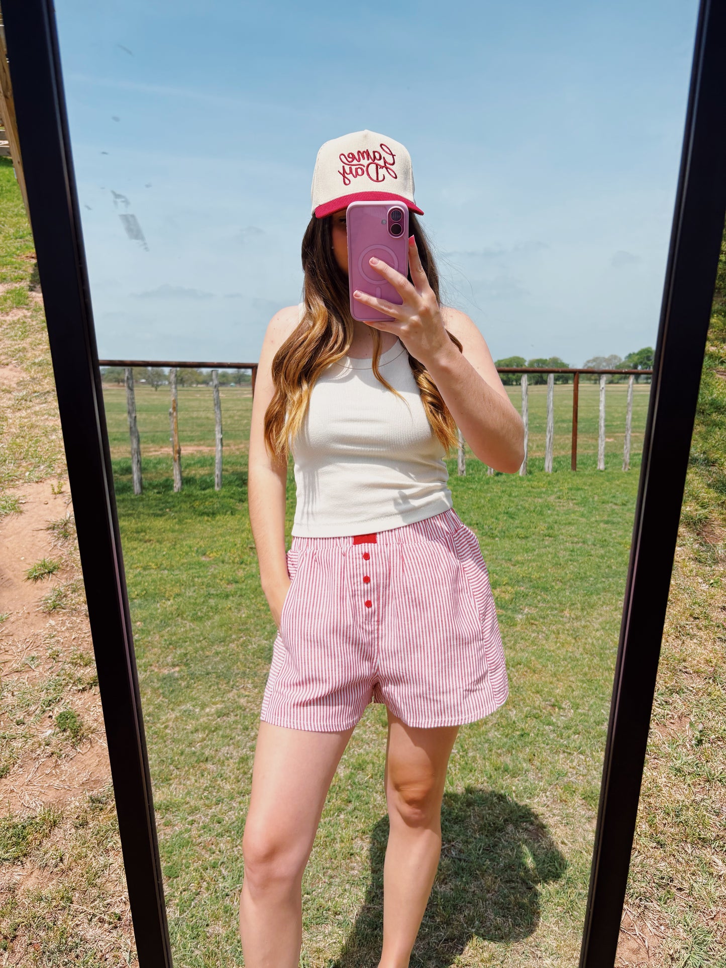 Game Day Corduroy Trucker Baseball Cap