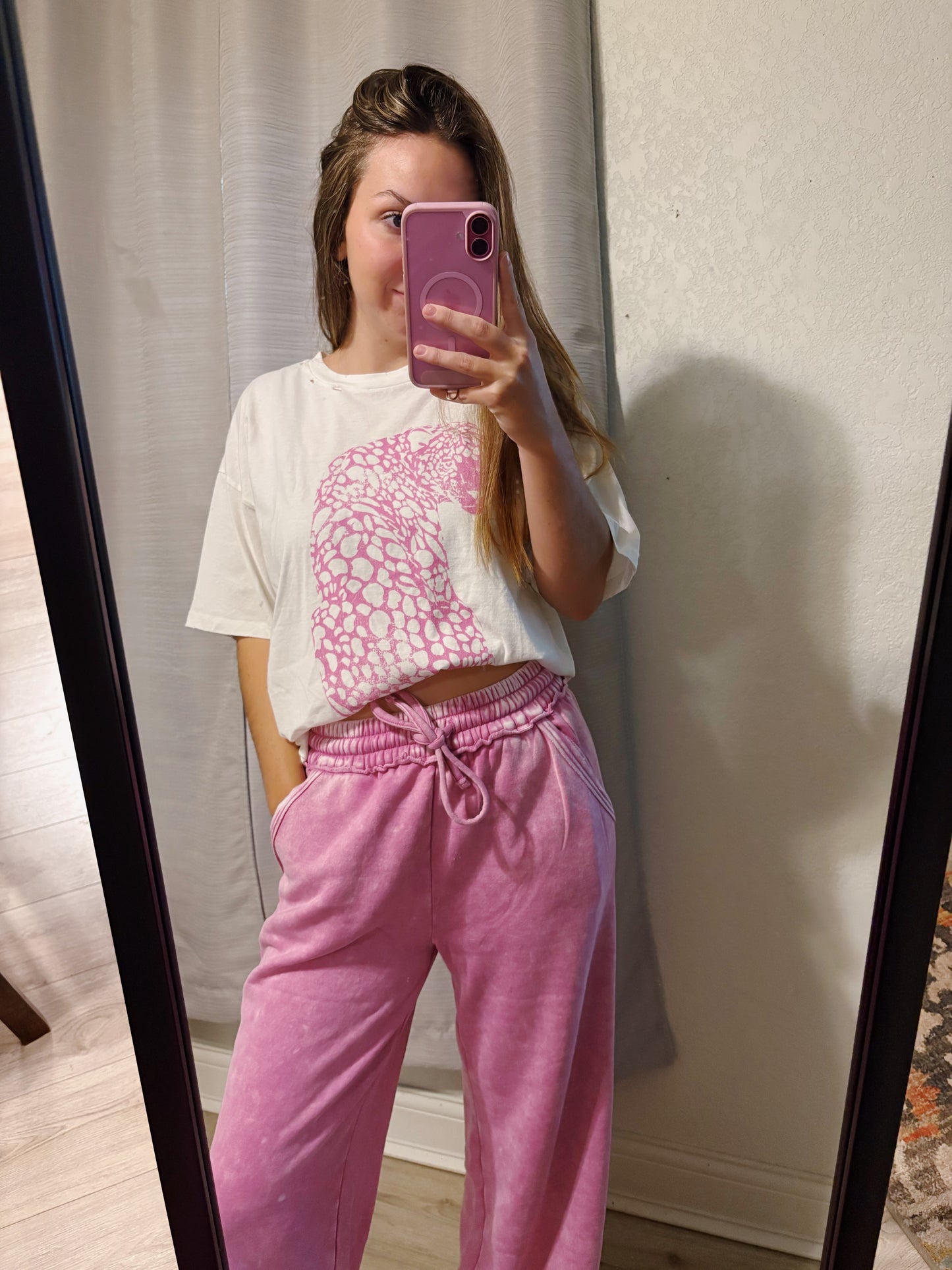 STAYIN COZY SWEATPANTS MAUVE