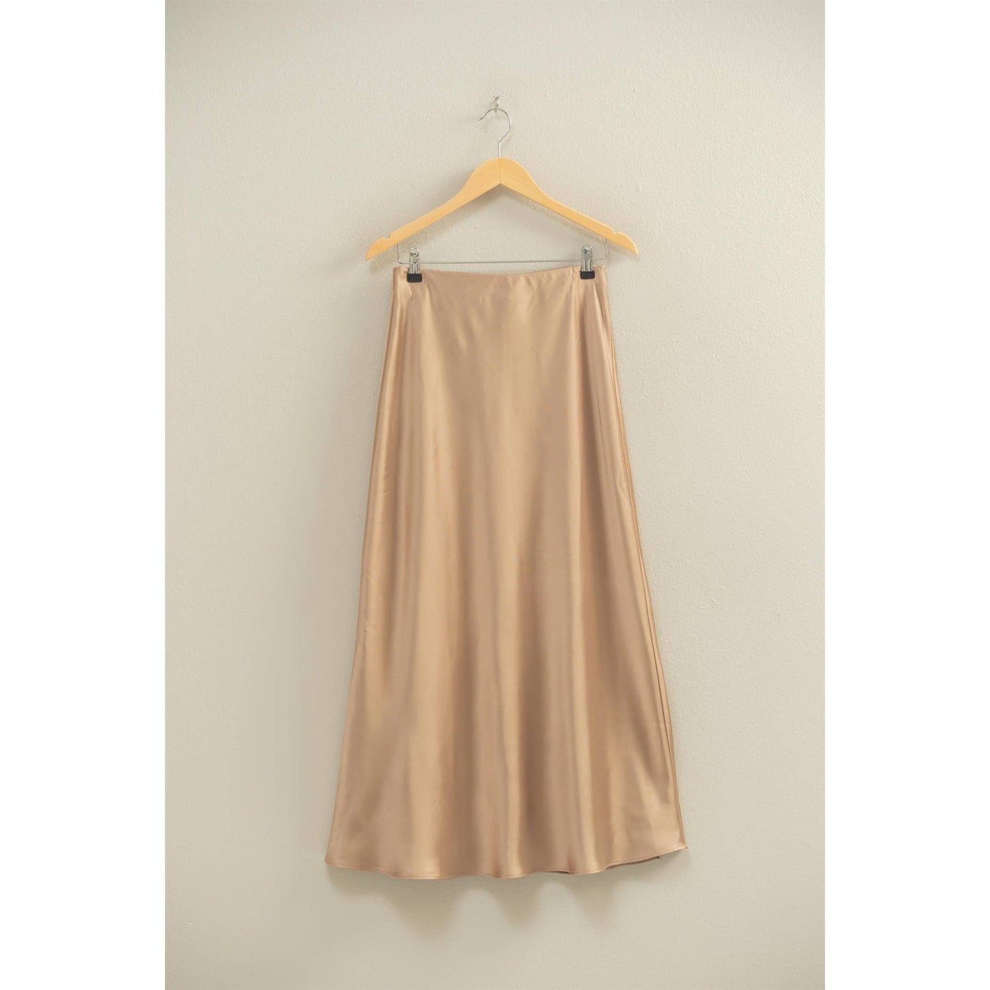 WILD WEST SATIN MAXI SKIRT
