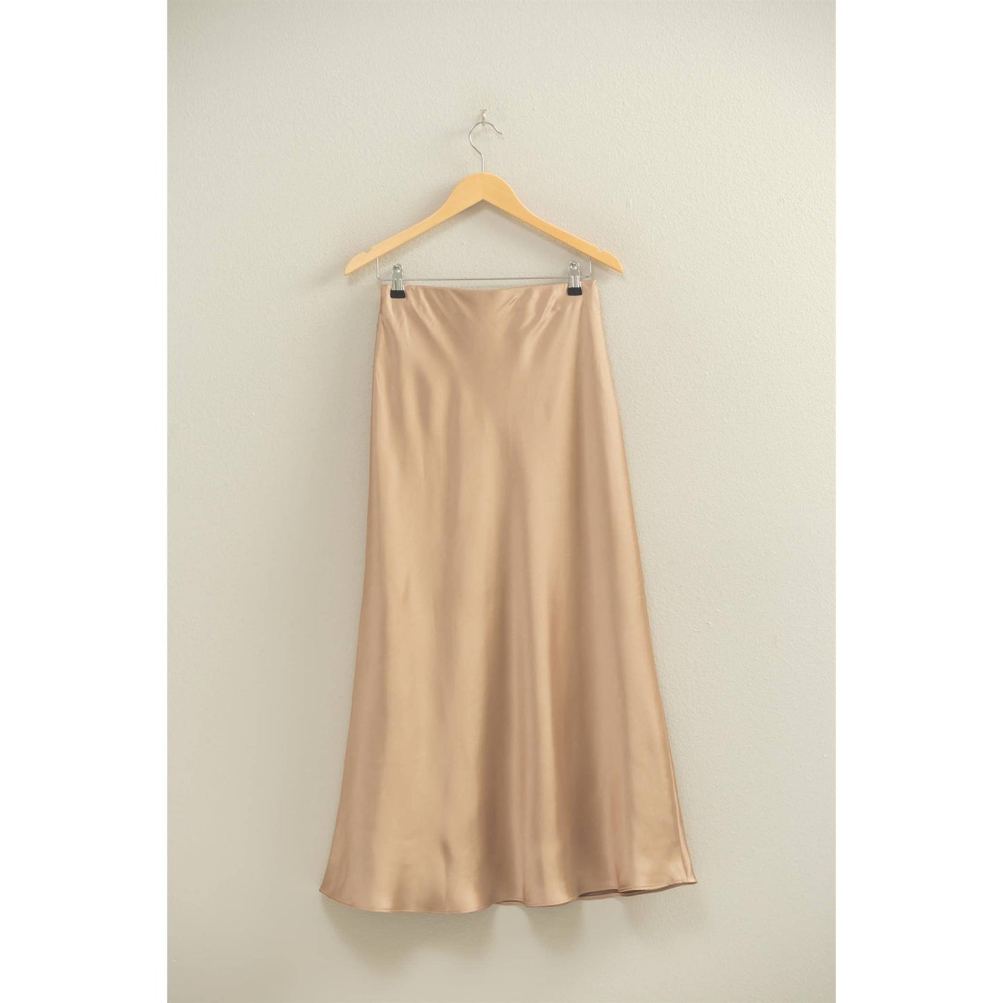 WILD WEST SATIN MAXI SKIRT
