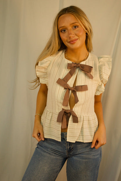 BERKLEY BOW BLOUSE