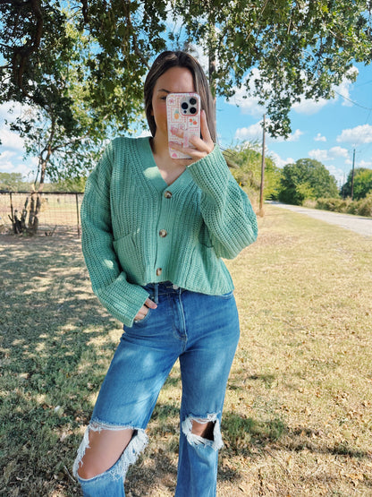 THE PUMPKIN PATCH CARDIGAN *2 COLORS*