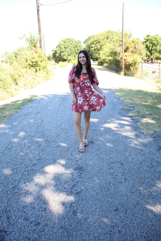 The Faith Floral Dress