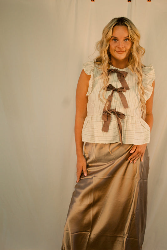 BERKLEY BOW BLOUSE