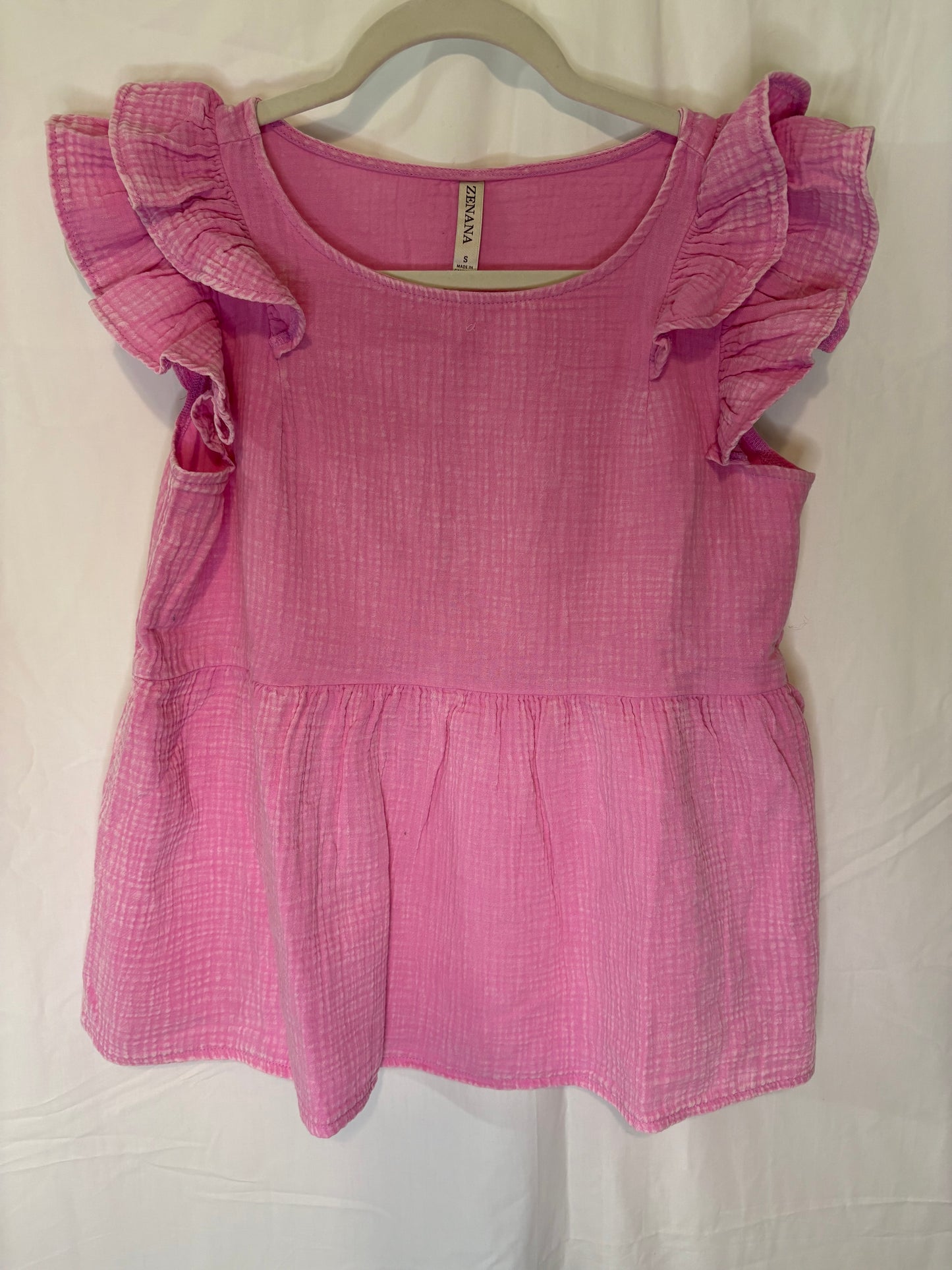 The Soleine Ruffle Top