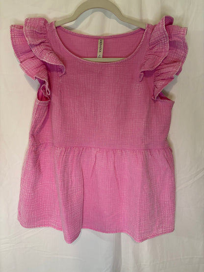 The Soleine Ruffle Top