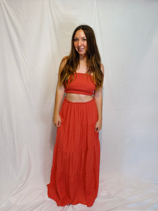 The Meredith Maxi Skirt Set