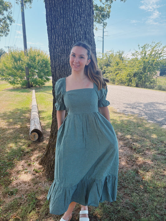 THE EMBERLY MIDI DRESS
