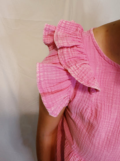 The Soleine Ruffle Top