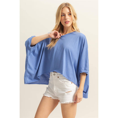 The Oaklee Oversized Tee - 2 COLORS