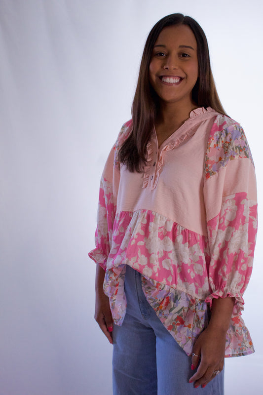 The Forever Floral Blouse