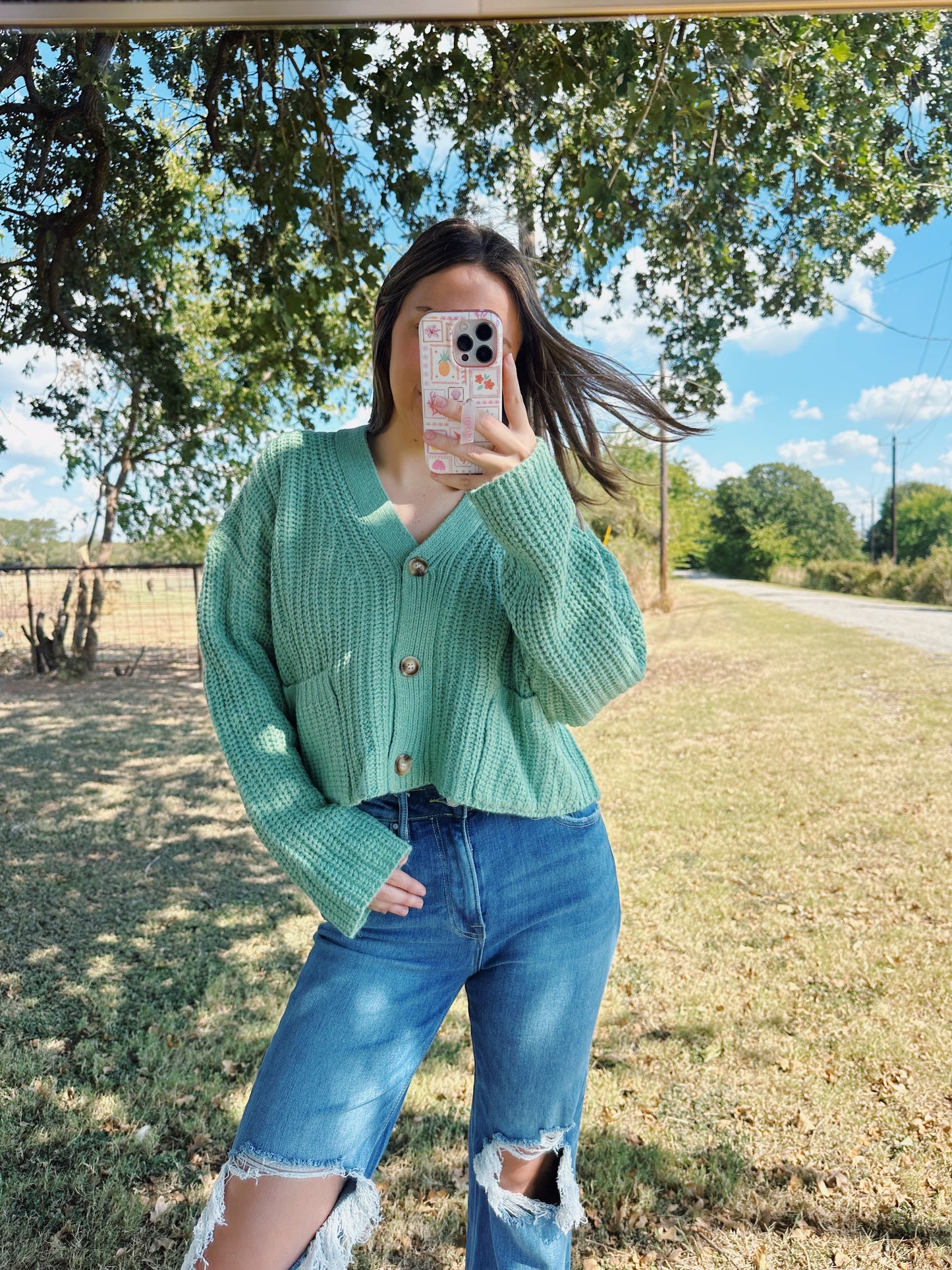 THE PUMPKIN PATCH CARDIGAN *2 COLORS*