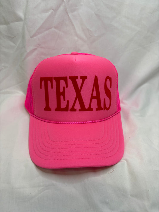 TEXAS Mesh Back Foam Trucker Hat