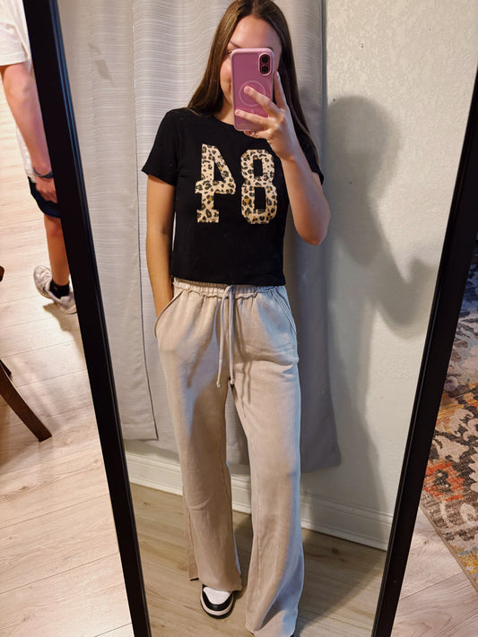 STAYIN COZY SWEATPANTS MOCHA