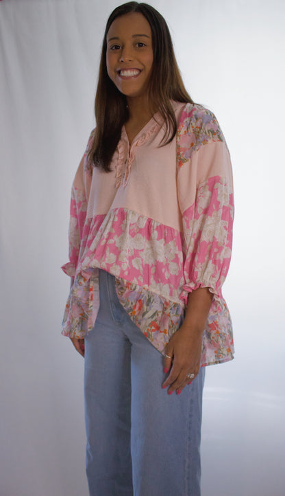 The Forever Floral Blouse