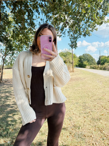 THE PUMPKIN PATCH CARDIGAN *2 COLORS*