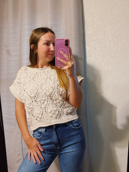 COZY KNIT SWEATER TOP