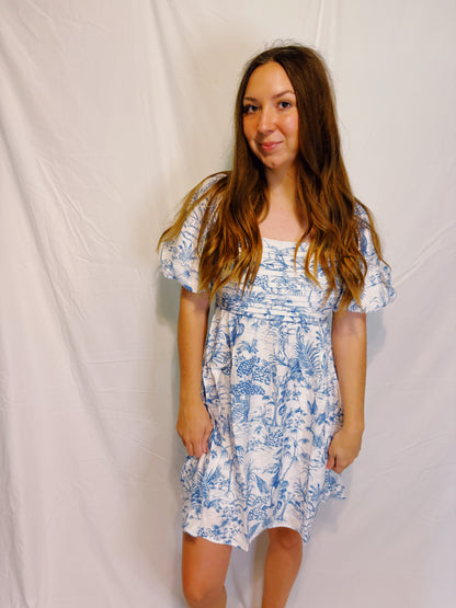The Venice Puff Sleeve Dress