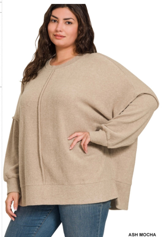 Mocha Plus Sweater- NEW