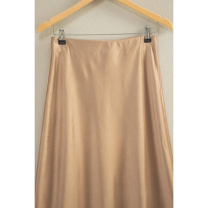 WILD WEST SATIN MAXI SKIRT