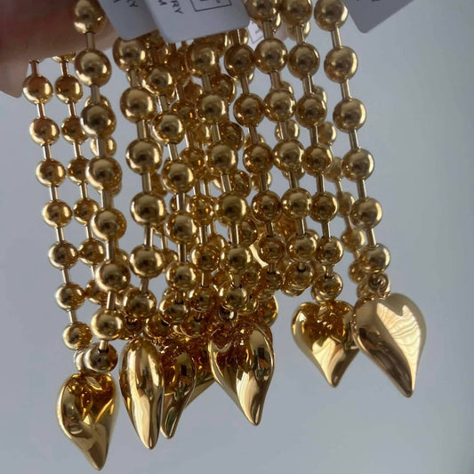 Boston Bubble Heart Necklace