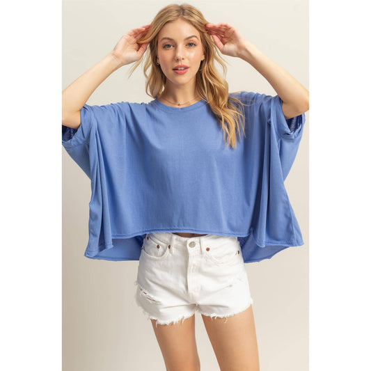 The Oaklee Oversized Tee - 2 COLORS